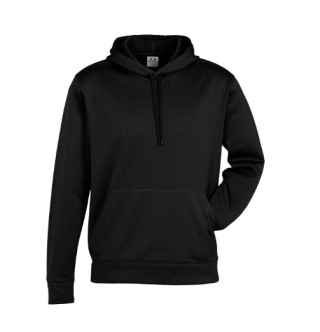 Mens Hype Pull-On Hoodie-Black:Black