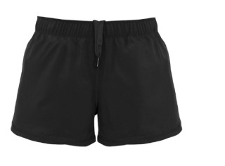 Ladies Tactic Shorts-Black:Black