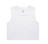 WO'S Crop Tee-4068-Black/White 