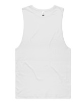 Mens Barnard organic tank-5025G-Black/White 